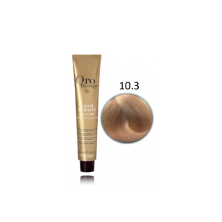 Fanola Oro Therapy Color Keratin Oro Puro Hair Dye 10.3 100 ml (8032947864508)