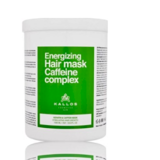 Kallos Energizing Caffeine Complex Keratin & Caffein Mask 1000 ml (5998889518455)