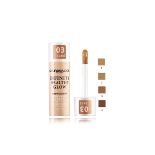 Dermacol Infinity Healthy Glow Foundation 01 Fair 20 g (8595003139120)
