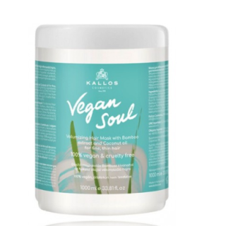 Kallos Vegan Soul Volumizing Mask 1000 ml (5998889516819)