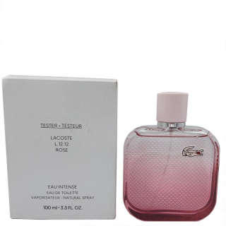 Lacoste L.12.12 Rose Eau Intense Perfume EDT 100 ml Tester (3616304099212)