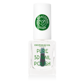 Dermacol Pure 3D 01 Crystal Clear Nail Polish 11 ml (85975484)