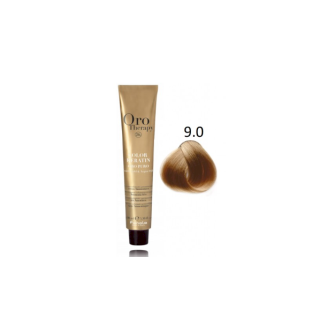 Fanola Oro Therapy Color Keratin Oro Puro Hair Dye 9.0 100 ml (8032947864317)