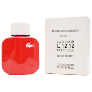 Lacoste Eau De Lacoste L.12.12 Pour Elle French Panache Perfume EDT 90 ml Tester (3614228191197)