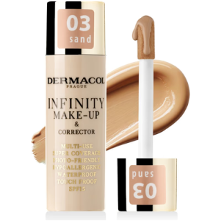 Dermacol Infinity Make-Up & Corrector 03 Sand 20 g (8595003132022)