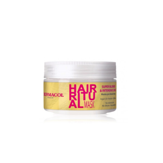 Dermacol Hair Boost Super Blonde & Intensive Care Mask 200 ml (8595003122771)
