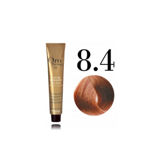 Fanola Oro Therapy Color Keratin Oro Puro Hair Dye 8.4 100 ml (8032947868117)
