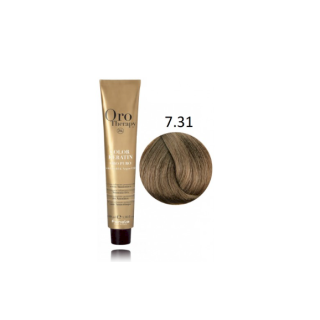 Fanola Oro Therapy Color Keratin Oro Puro Hair Dye 7.31 100 ml (8032947863549)