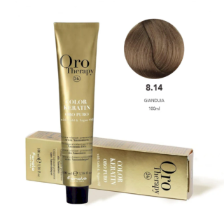 Fanola Oro Therapy Color Keratin Oro Puro Hair Dye 8.14 100 ml (8032947868100)