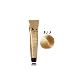 Fanola Oro Therapy Color Keratin Oro Puro Hair Dye 10.0 100 ml (8032947864324)