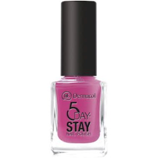 Dermacol 5 Day Stay 17 Pink Affair Nail Polish 11 ml (85959378)