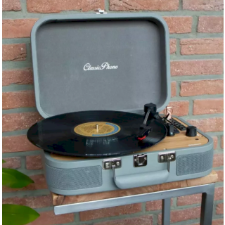 Lenco TT-116GR Portable vinyl player Grey (TT-116GR)