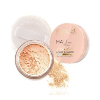 Eveline Matt My Day Peach Loose Powder 6 g (5903416017509)