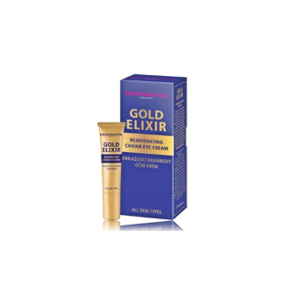 Dermacol Gold Elixir Rejuvenating Caviar Eye Cream 15 ml (8595003135535)