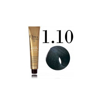 Fanola Oro Therapy Color Keratin Oro Puro Hair Dye 1.10 100 ml (8032947864355)