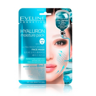 Eveline Hyaluron Moisture Pack Sheet Mask 1 pcs (5901761968170)