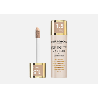 Dermacol Infinity Make-Up & Corrector 1.5 Ivory 20 g (8595003137133)