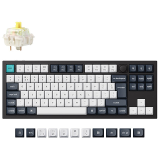 Keychron Q3 Max 80% TKL Mechanical Keyboard / Banana Switch (Q3M-M4)