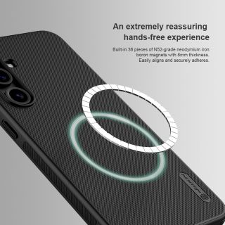 Nillkin Super Frosted PRO Magnetic Back Cover for Samsung Galaxy S24 FE / black (57983122974)