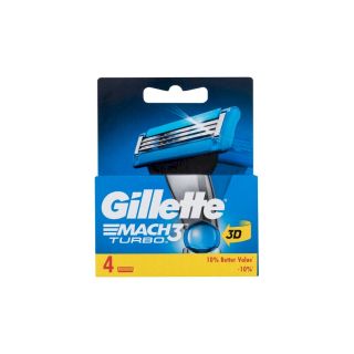 Gillette Mach3 Replacement blade 4pc (4902430340526)