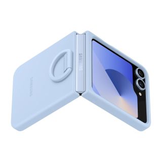 EF-PF741TLE Samsung Silicone Cover with Ring for Samsung Galaxy Z Flip 6/7 FE / blue (EF-PF741TLEGWW)