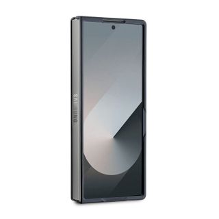 DKNY PU Leather Checkered Pattern and Stripe Case for Samsung Galaxy Z Fold 6 / black (DKHCZFD6PCPTSSK)