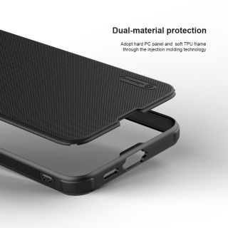 Nillkin Super Frosted PRO Back Cover for Samsung Galaxy S24 FE / black (57983122975)
