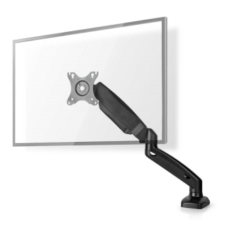 NEDIS MMSISGS110BK Table monitor Mount 15–32" | VESA 75 x 75 / 100 x 100 | 8 kg (MMSISGS110BK)