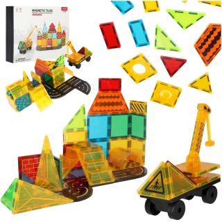 RoGer 3D Magnetic Building Blocks Set 50pcs (5903039770188)