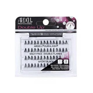 Ardell Double Up Knot‑Free Double Flares False Eyelashes Short Black (074764614841)