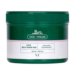 VT COSMETICS Cica Mild Toner Pad 60 pcs (8809695670640)
