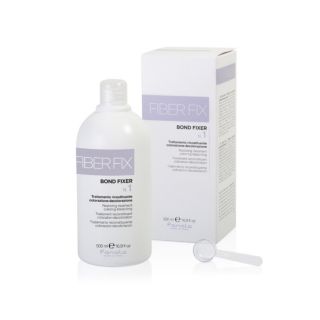 Fanola Fiber Fix Bond Fixer No.1 Restoring Hair Treatment 500ml (8032947868384)