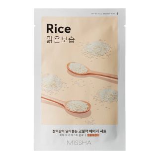 MISSHA Airy Fit Sheet Mask Rice 1 pc (8809581454804)