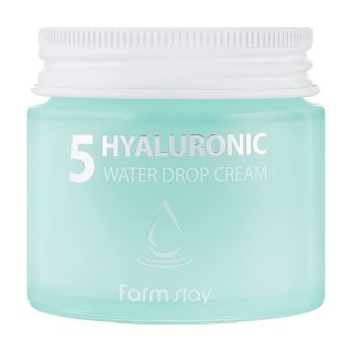FarmStay 5 Hyaluronic Water Drop Cream 80ml (8809480772559)