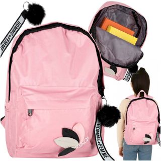RoGer School Backpack Pink (5903039768277)