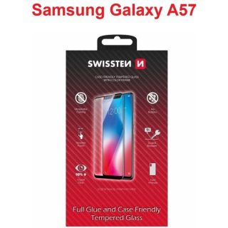 Swissten Full Face Color Frame Tempered Glass for Samsung Galaxy A57 5G (54501899)
