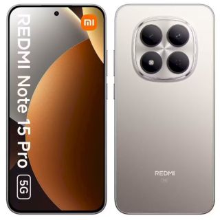 Xiaomi Redmi Note 15 Pro 5G Smartphone 8GB / 256GB Titanium (MZB0LZLEU)