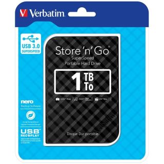 Verbatim 1TB 2.5" External hard drive 3.0 USB (53194V)