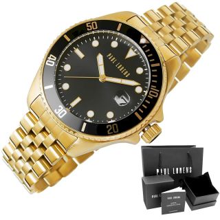 Paul Lorens Men’s Watch PL13030B-1D1 / black (PL13030B-1D1)