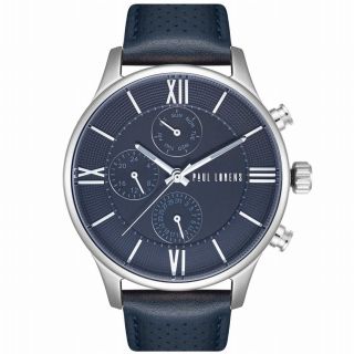 Paul Lorens Men's Watch PL11652A6-6F1 / black (PL11652A6-6F1)
