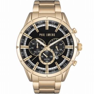Paul Lorens Men's Watch PL13605B-1D1 / black (PL13605B-1D1)