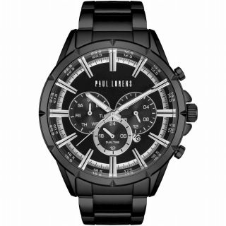 Paul Lorens Men’s Watch PL13605B-1A5 / black (PL13605B-1A5)