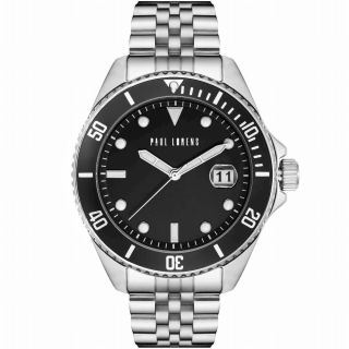 Paul Lorens Men's Watch PL13030B-1C1 / black (PL13030B-1C1)