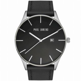 Paul Lorens Men's Watch PL7028A2-1A1 / silver (PL7028A2-1A1)