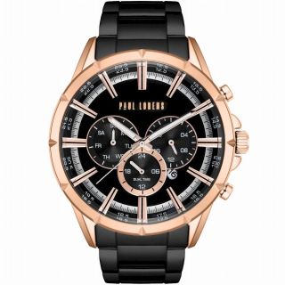 Paul Lorens Men’s Watch PL13605B-1A4 / black (PL13605B-1A4)