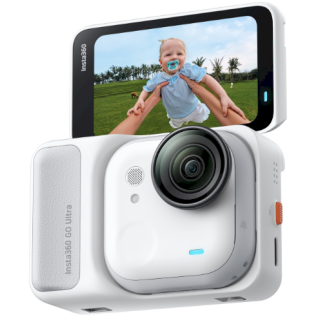 Insta360 GO Ultra Action Camera 4K Creator Bundle Arctic (CINSABEA-C-WHT)