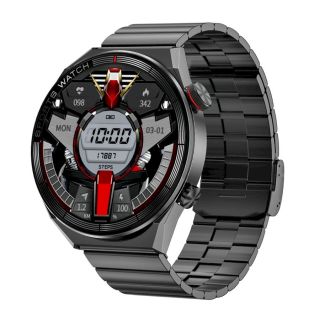 Rubicon RNCE99 Smartwatch Black Metal + Silicon / black (SMARUB194)