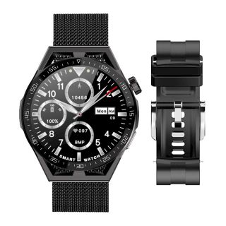 Rubicon RNCE88-2 Smartwatch with Silicone Strap + Bracelet / black (RNCE88-2)