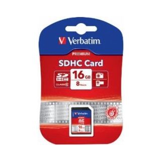 Verbatim SDHC 16GB Class 10 Memory Card (43962V)