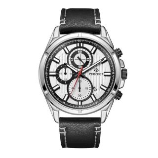 Perfect Men’s Chronograph Watch CH03L-02 / silver (CH03L-02)